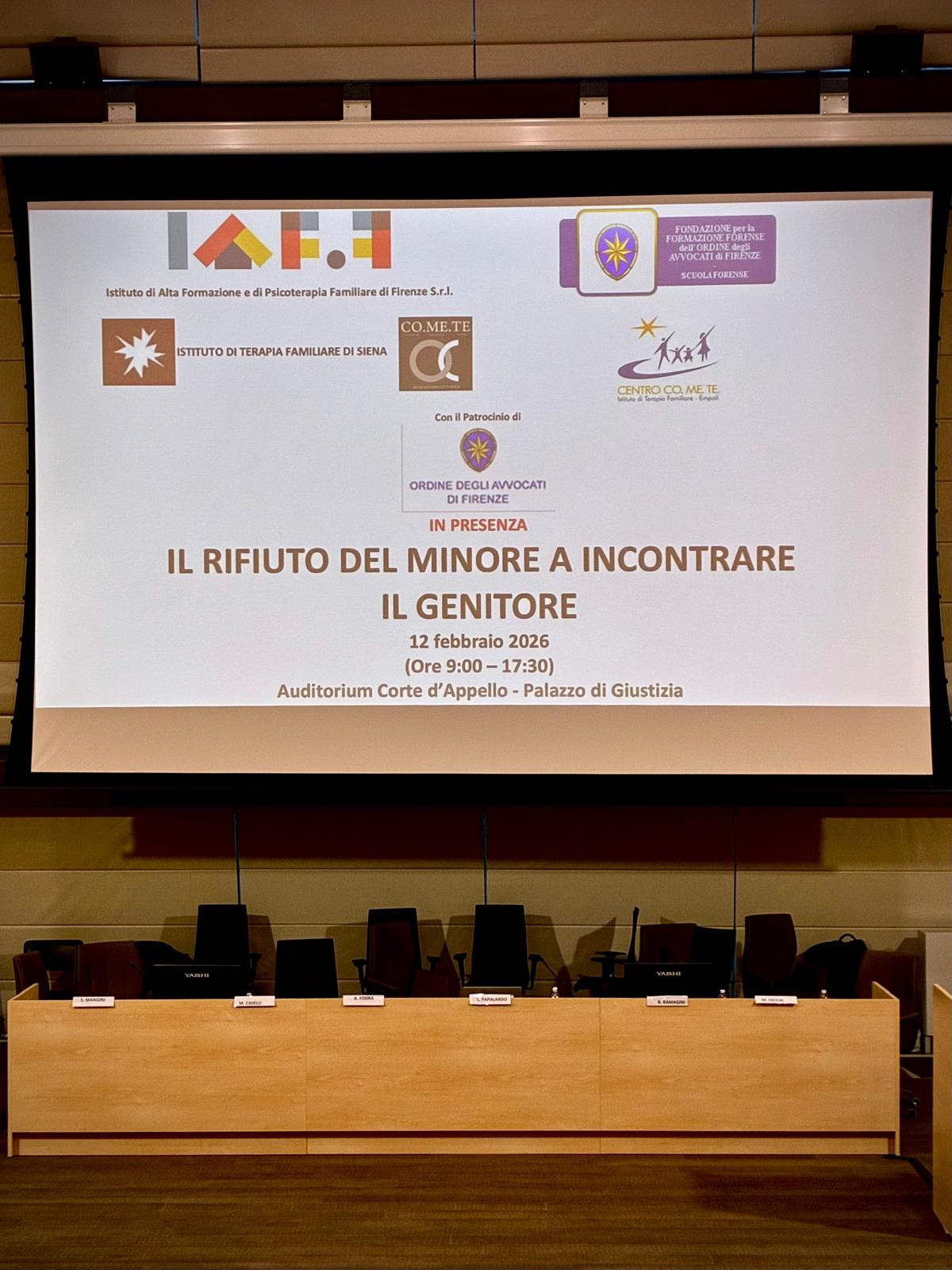 Il Rifiuto del minore a incontrare il genitore: una sintesi del convegno di Firenze