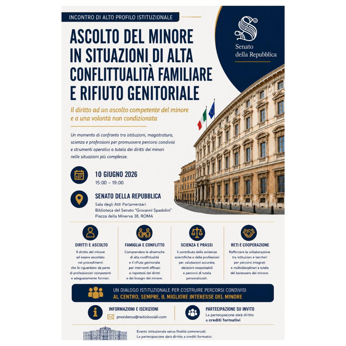 L’ascolto del minore nelle separazioni ad alta conflittualità e il rifiuto genitoriale